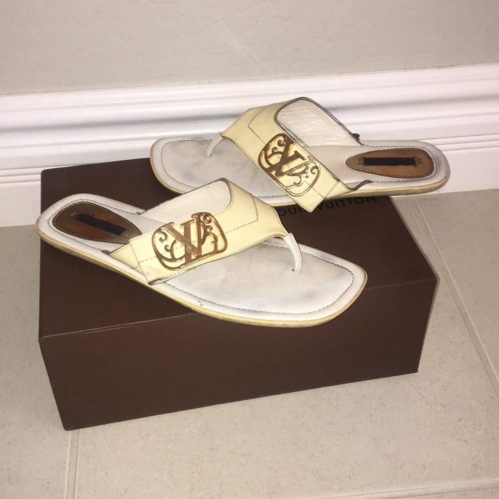 Authentic Louis Vuitton sandals